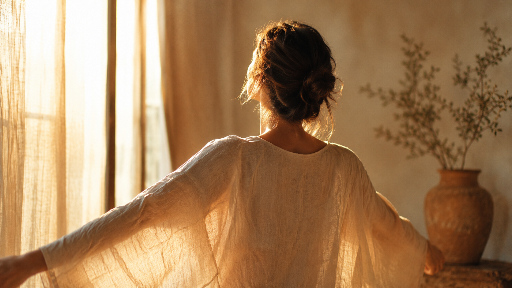 Sortir d'une relation toxique sans y retourner : femme avançant vers une porte ouverte et la lumière
